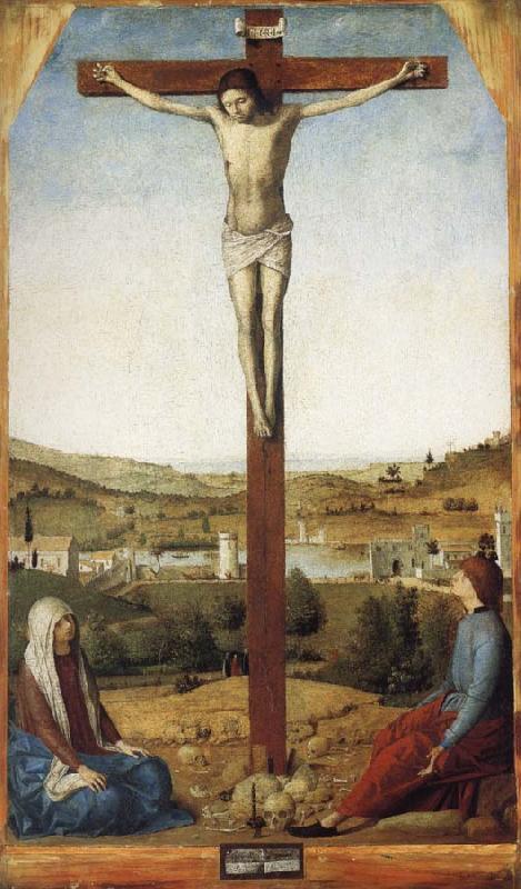 Antonello da Messina Christ Crucified oil painting image